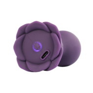 LOVISS - Posy - Garden Vibrerende Buttplug met afstandsbediening – Paars