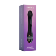 LOVISS - Grace - Garden G-Spot-vibrator – Zwart