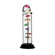 LOVISS Helichrysum Garden Flower Dildo Smooth – Transparant