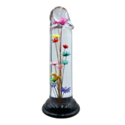 LOVISS Helichrysum Garden Flower Dildo Smooth – Transparant