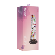 LOVISS Helichrysum Garden Flower Dildo Texture – Transparant