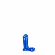 All Blue - Dildo - 14 x 5 cm - blauw
