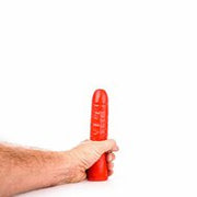 All Red- Dildo - 20 x 4,5 cm - Rood