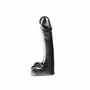 Dark Crystal - Dildo - 18,5 x 3 cm - Zwart