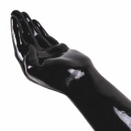 Dark Crystal - Fisting Dildo - Met Extra Zware Voet - 21 x 8 cm
