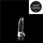 Dark Crystal - Dildo - 21 x 6,3 cm - Transparant