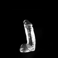 Dinoo - Overo - Anaal Dildo - 22,5 cm - Transparant