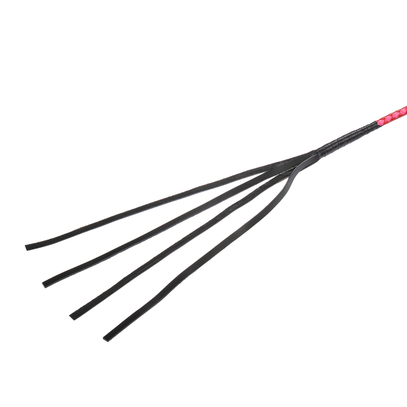 RISE - Japanse Bull Whip - 90 cm - Roze/Rood