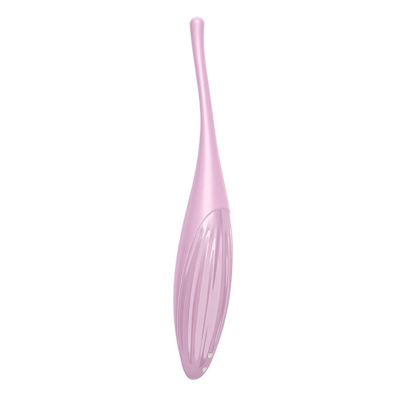 Satisfyer - Twirling Joy - Precisie Clitoris Vibrator - App Control - Lichtroze-Erotiekvoordeel.nl