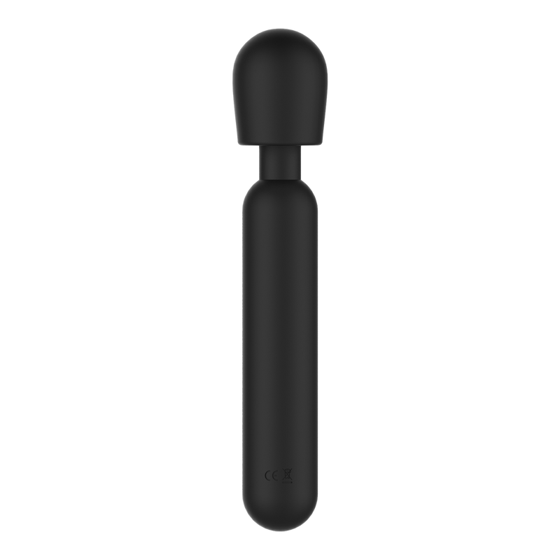 Rimba - Sensual Nights SN10 - Medium Wand Vibrator - Massager - Zwart