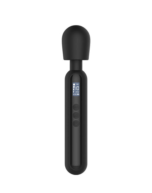 Rimba - Sensual Nights SN10 - Medium Wand Vibrator - Massager - Zwart