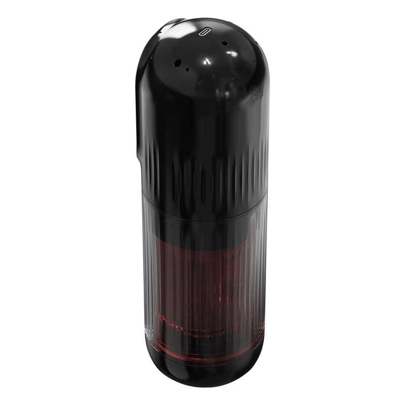 Rimba Toys - Orgastobator 07 - Masturbator - Rood/Transparant