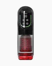 Rimba Toys - Orgastobator 07 - Masturbator - Rood/Transparant