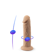 SILEXD - Real Skin Dildo - Model 2 - Lengte 15 cm - Lichte Huidskleur-Erotiekvoordeel.nl