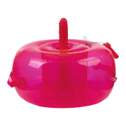 Opblaasbare Dildo Poef Cushion - met Ding Dong en afstandsbediening - Roze
