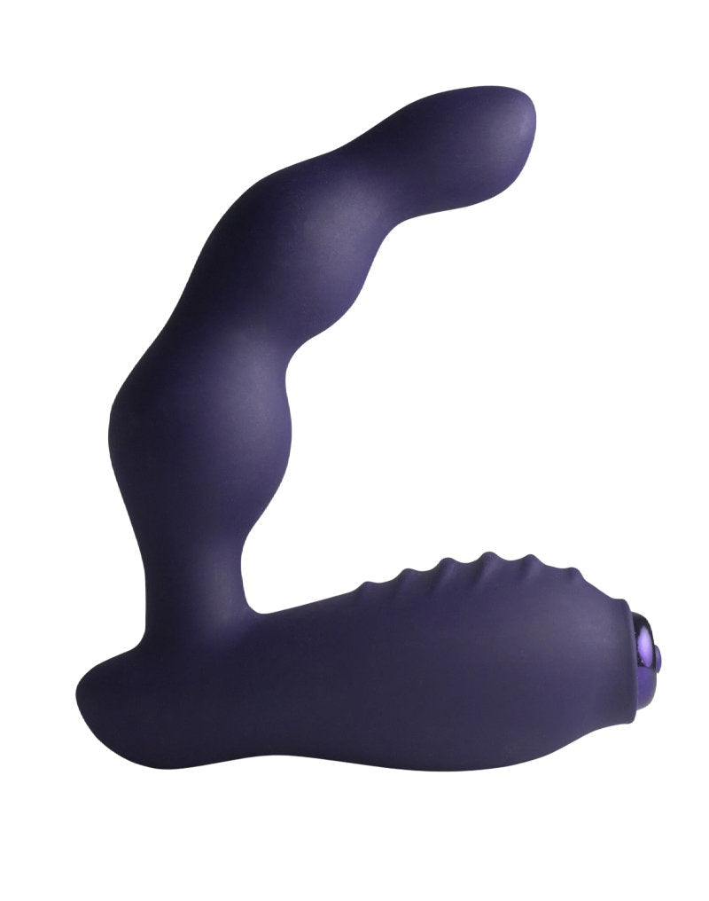 Rocks-Off - Nova Dominion - Gebogen prostaat- en perineumstimulator - Blauw