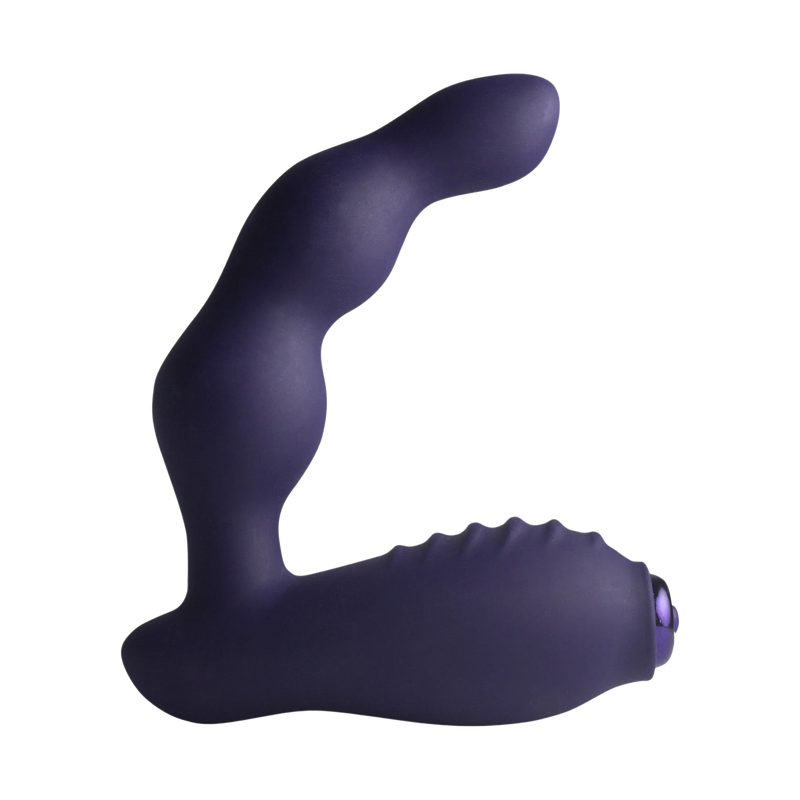 Rocks-Off - Nova Dominion - Gebogen prostaat- en perineumstimulator - Blauw