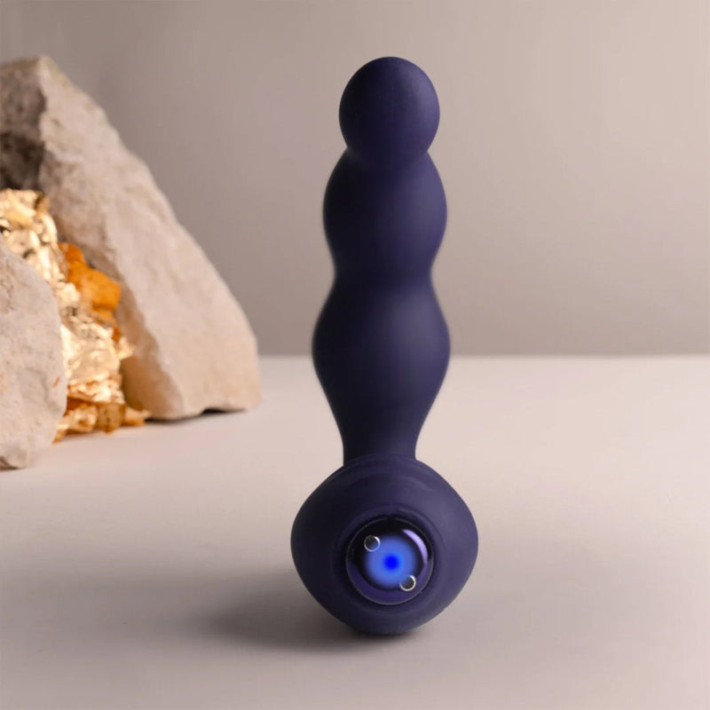 Rocks-Off - Nova Dominion - Gebogen prostaat- en perineumstimulator - Blauw