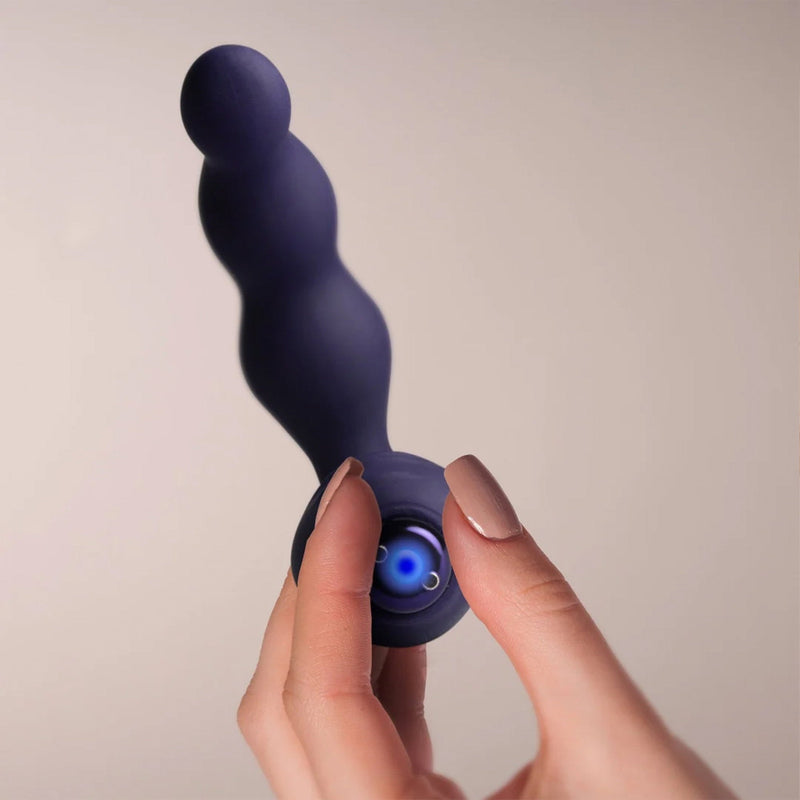 Rocks-Off - Nova Dominion - Gebogen prostaat- en perineumstimulator - Blauw