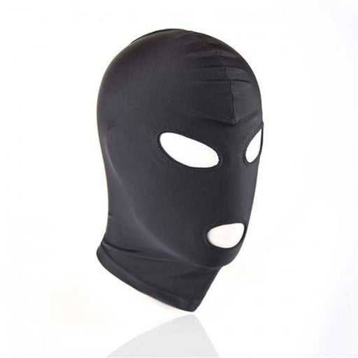 Fixxx - Hood met Open Ogen en Open Mond - Rits Achter - Zwart-Erotiekvoordeel.nl