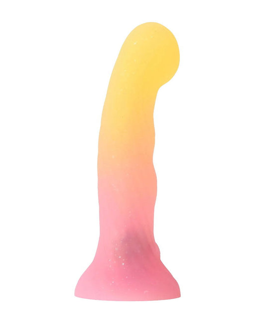 Love to Love - Sugar Bomb - Dildo met LED Verlichting - Roze/Geel-Erotiekvoordeel.nl