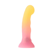 Love to Love - Sugar Bomb - Dildo met LED Verlichting - Roze/Geel-Erotiekvoordeel.nl