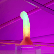Love to Love - Sugar Bomb - Dildo met LED Verlichting - Roze/Geel-Erotiekvoordeel.nl