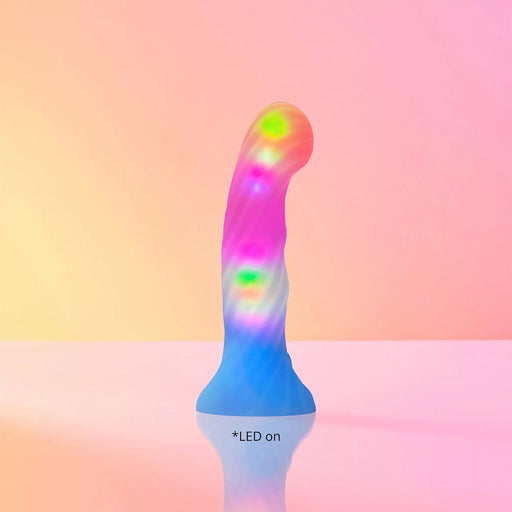 Love to Love - Candy Loop - Dildo met LED Verlichting - Blauw/Roze-Erotiekvoordeel.nl