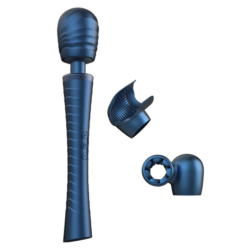 ManWan - Man.Wand Edgy - Wand Vibrator voor Haar & Hem - Stellar Blue