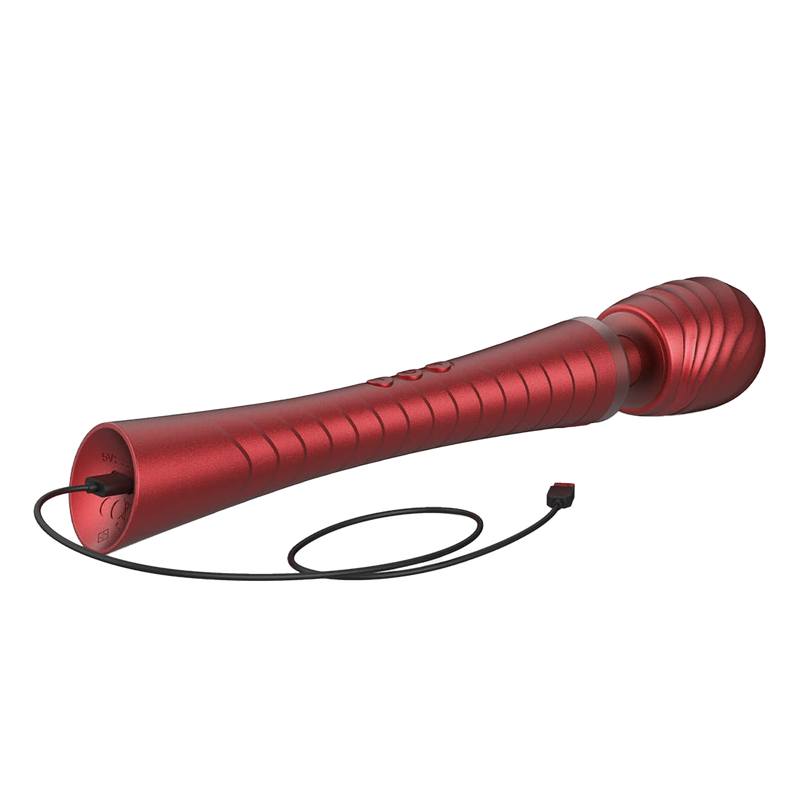 ManWan - Man.Wand Edgy - Wand Vibrator voor Haar & Hem - Red Velvet