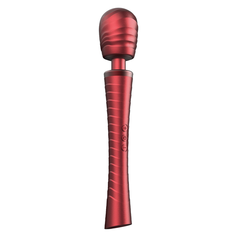ManWan - Man.Wand Edgy - Wand Vibrator voor Haar & Hem - Red Velvet
