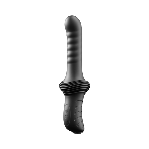 Dorcel - Deep Orgasm - Stotende Vibrator - Verwarmend - Met Zuignap - Zwart