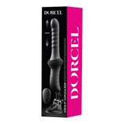 Dorcel - Deep Orgasm - Stotende Vibrator - Verwarmend - Met Zuignap - Zwart