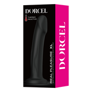Dorcel - Real Pleasure - Stijlvolle Siliconen Dildo - Zwart-Erotiekvoordeel.nl