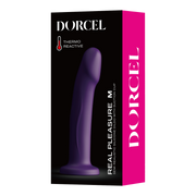 Dorcel - Real Pleasure - Stijlvolle Siliconen Dildo - Paars-Erotiekvoordeel.nl