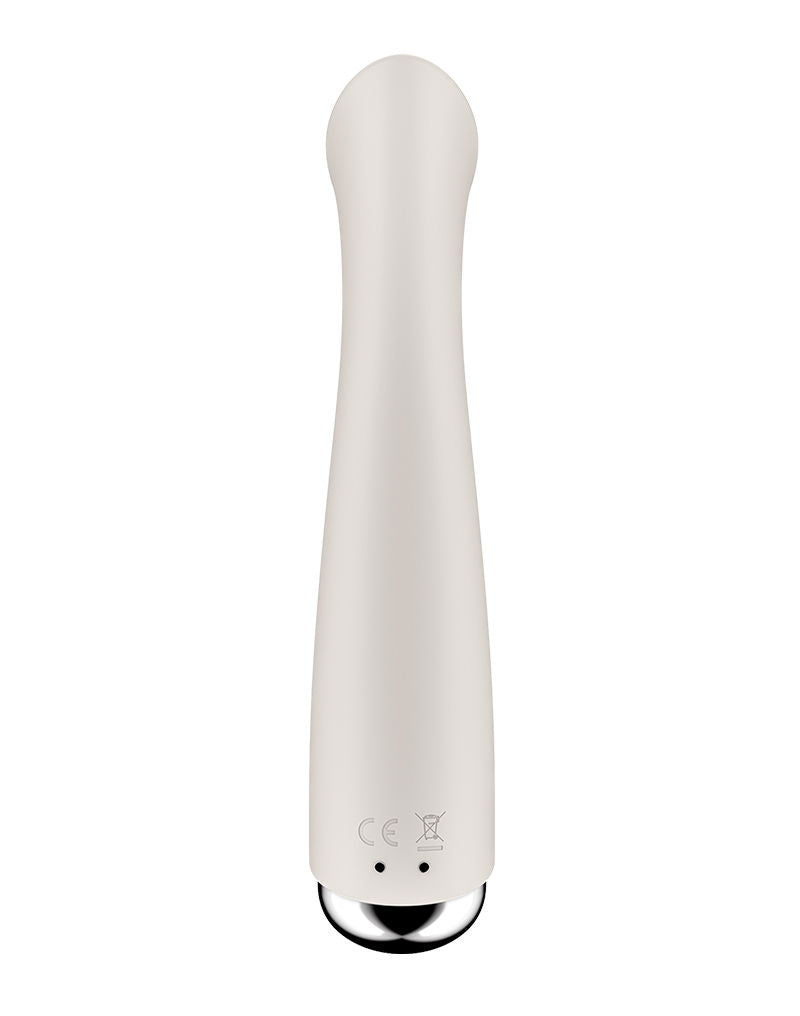 Satisfyer - Spinning G-Spot 1 - Vibrerende en Roterende G-Spot Vibrator - Beige