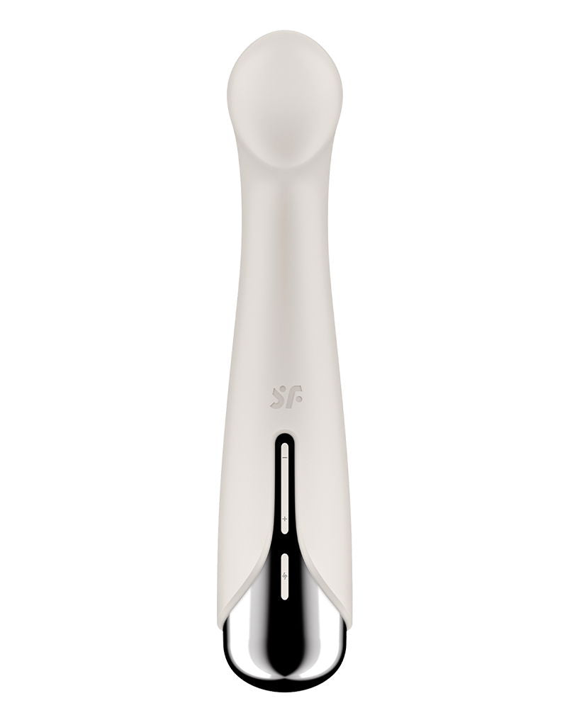 Satisfyer - Spinning G-Spot 1 - Vibrerende en Roterende G-Spot Vibrator - Beige