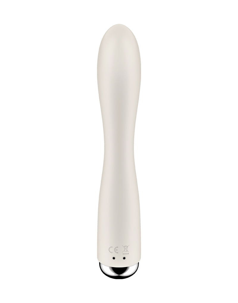 Satisfyer - Spinning Rabbit 1 - Roterende en Vibrerende Rabbit Vibrator - Tarzan Vibrator - Beige