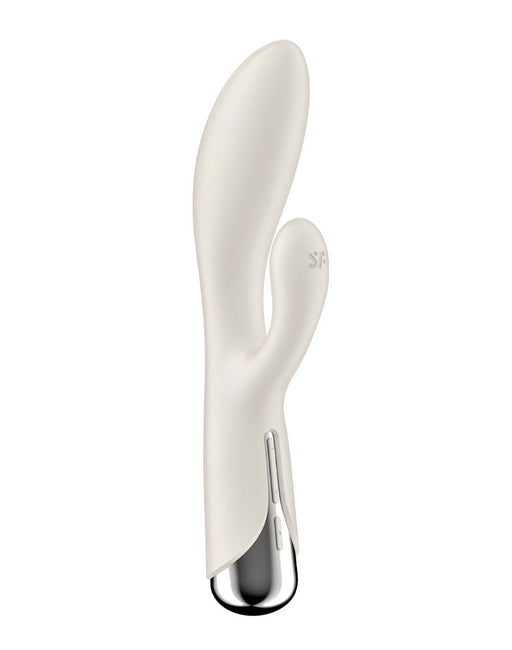 Satisfyer - Spinning Rabbit 1 - Roterende en Vibrerende Rabbit Vibrator - Tarzan Vibrator - Beige