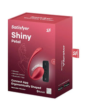 Satisfyer - Shiny Petal - Draagbare Vibrator - Panty Vibrator - Vibrerend Eitje - Rood