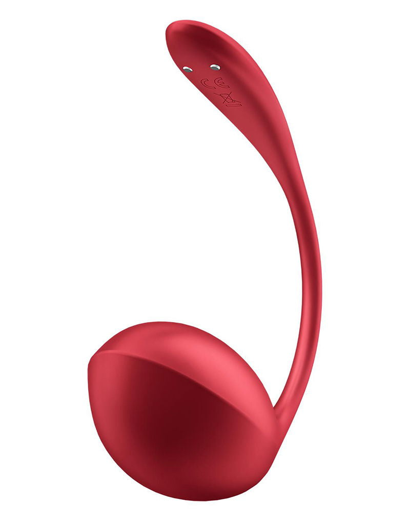 Satisfyer - Shiny Petal - Draagbare Vibrator - Panty Vibrator - Vibrerend Eitje - Rood