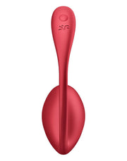 Satisfyer - Shiny Petal - Draagbare Vibrator - Panty Vibrator - Vibrerend Eitje - Rood