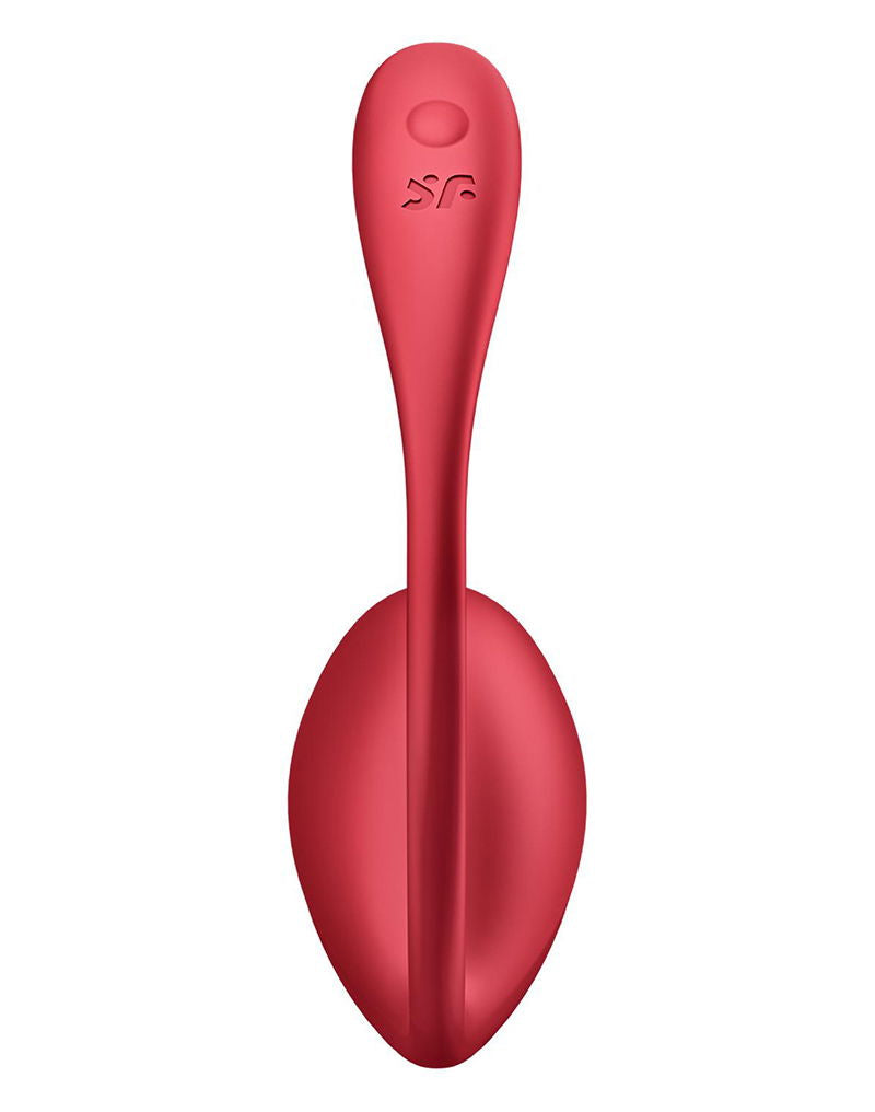 Satisfyer - Shiny Petal - Draagbare Vibrator - Panty Vibrator - Vibrerend Eitje - Rood