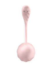 Satisfyer - Ribbed Petal - Draagbare Vibrator - Panty Vibrator - Vibrerend Eitje - Roze