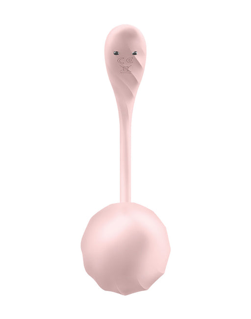 Satisfyer - Ribbed Petal - Draagbare Vibrator - Panty Vibrator - Vibrerend Eitje - Roze