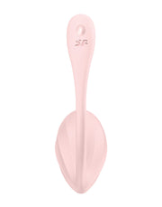 Satisfyer - Ribbed Petal - Draagbare Vibrator - Panty Vibrator - Vibrerend Eitje - Roze