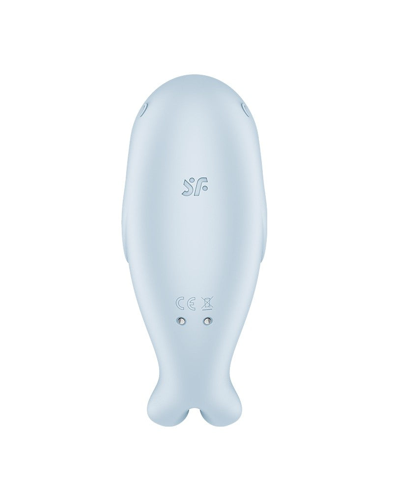 Satisfyer - Seal You Soon - Luchtdruk Vibrator met Vibratie - Lichtblauw