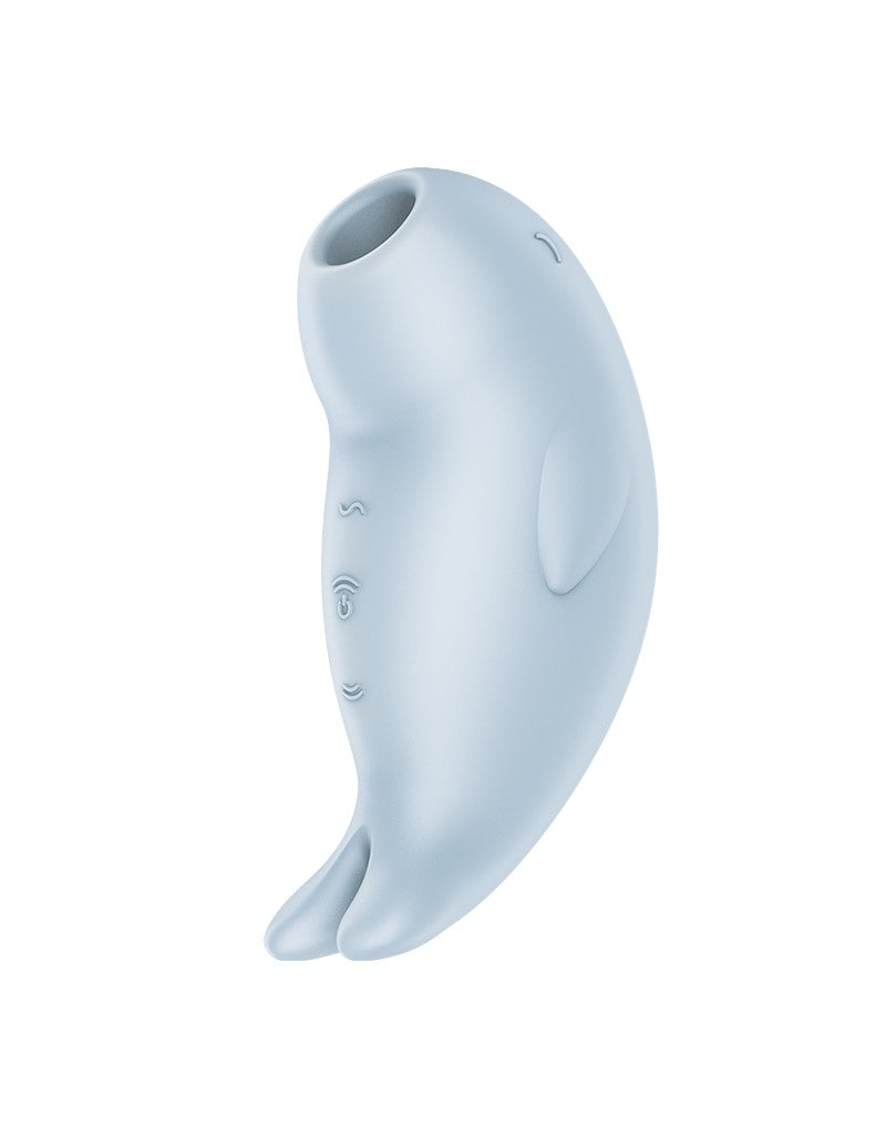Satisfyer - Seal You Soon - Luchtdruk Vibrator met Vibratie - Lichtblauw