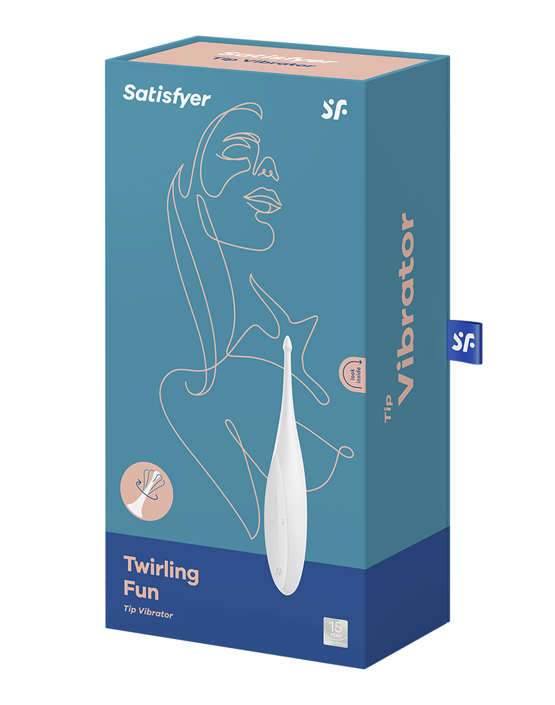 Satisfyer - Twirling Fun - Pinpoint Vibrator - Wit