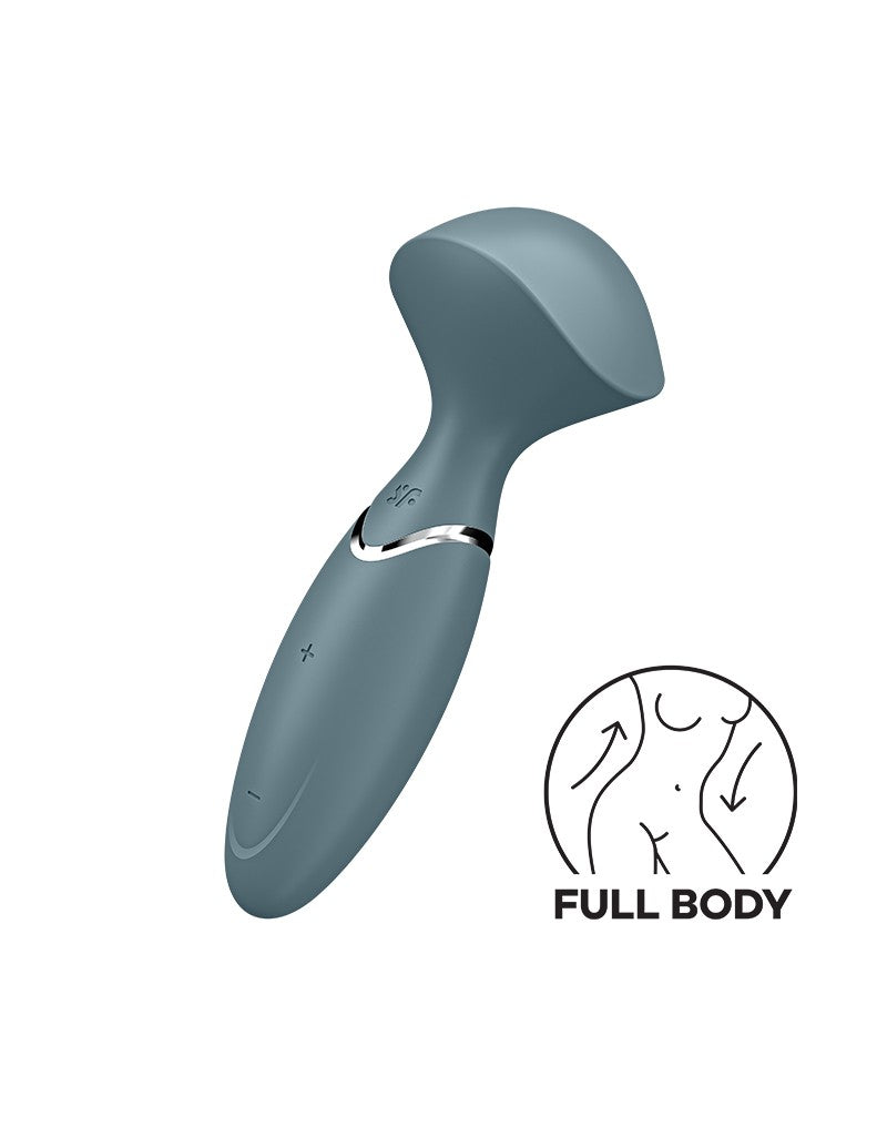 Satisfyer - Mini Wand-er - Wand Vibrator - Grijs
